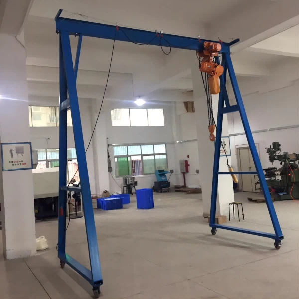 1-тонный алюминиевый козловой кран
